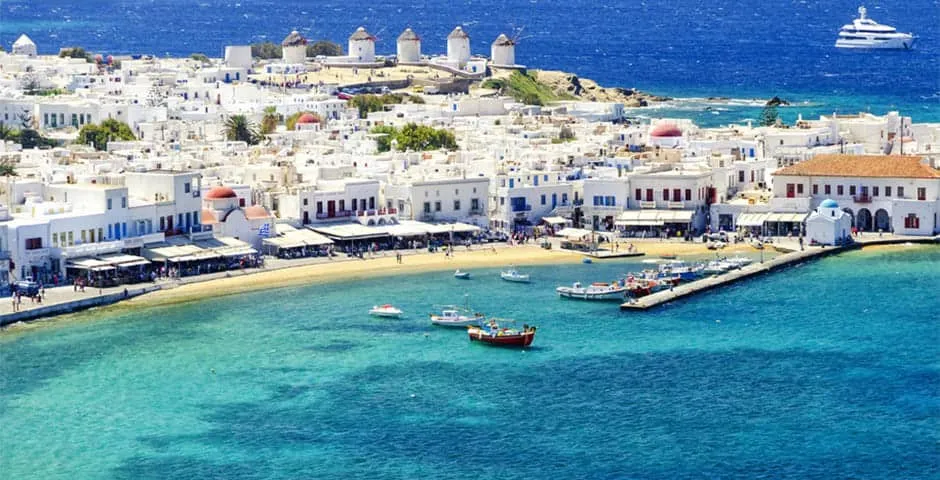 Mikonos, Yunanistan Gemi Turu